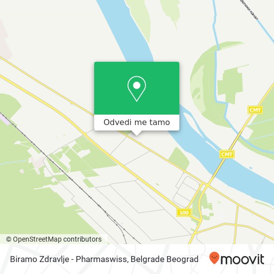 Biramo Zdravlje - Pharmaswiss mapa