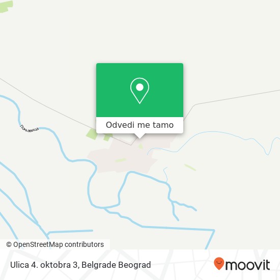 Ulica 4. oktobra 3 mapa