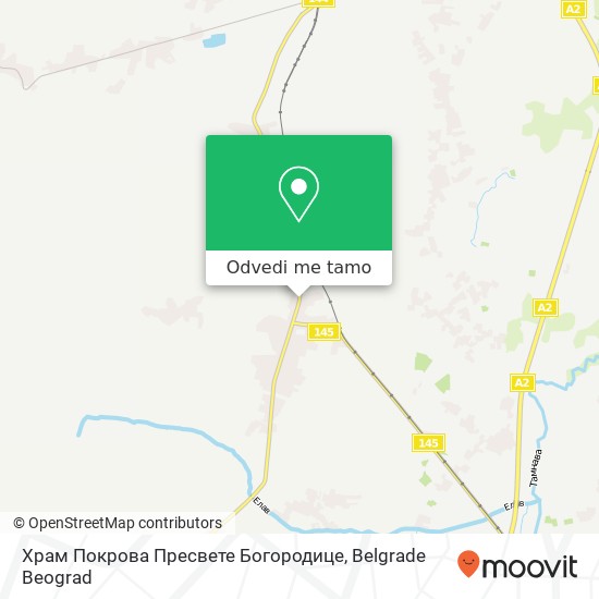 Храм Покрова Пресвете Богородице mapa