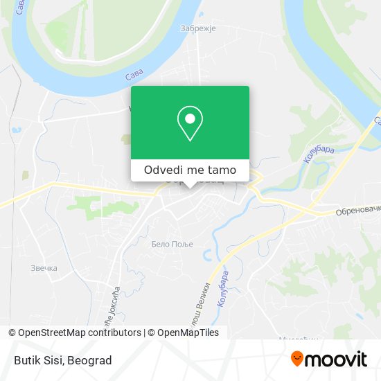 Butik Sisi mapa