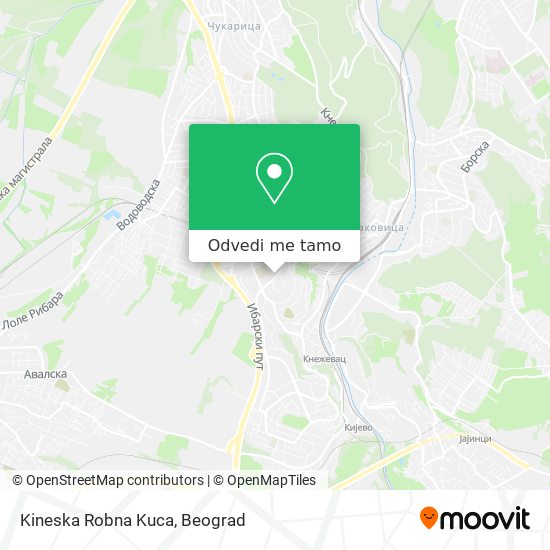 Kineska Robna Kuca mapa