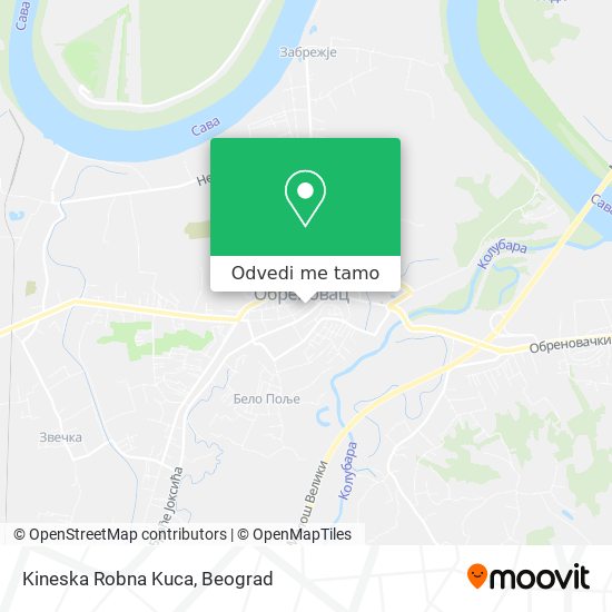 Kineska Robna Kuca mapa