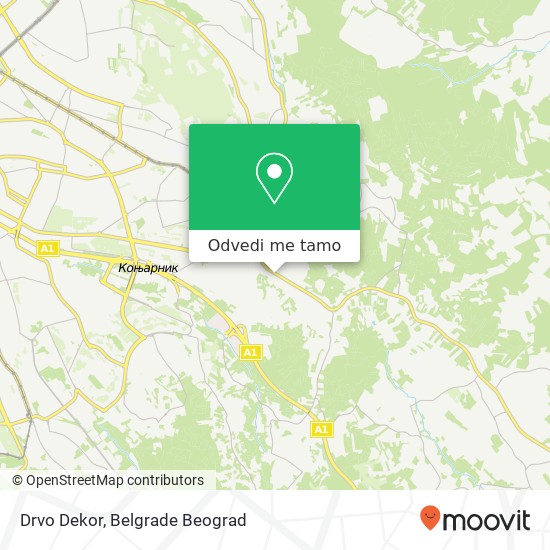 Drvo Dekor mapa