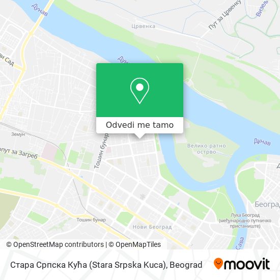 Стара Српска Кућа (Stara Srpska Kuca) mapa