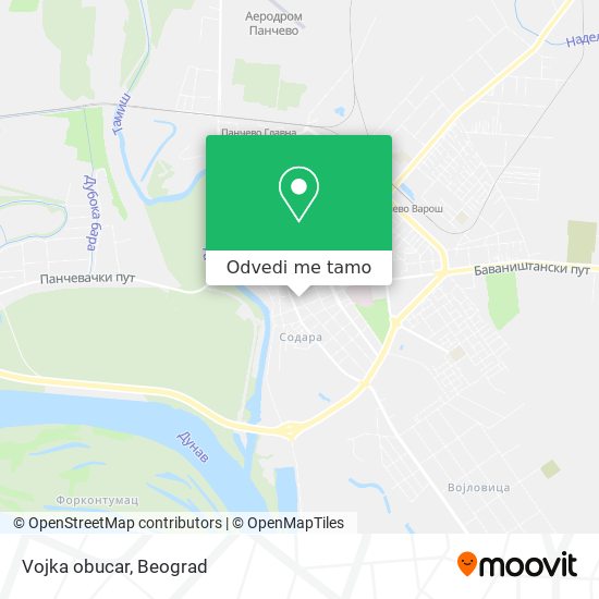 Vojka obucar mapa