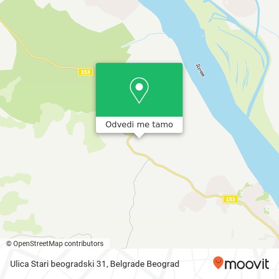 Ulica Stari beogradski 31 mapa