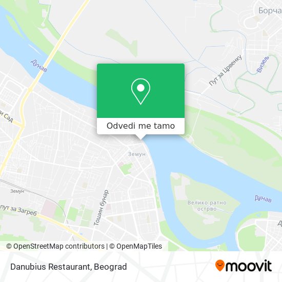 Danubius Restaurant mapa