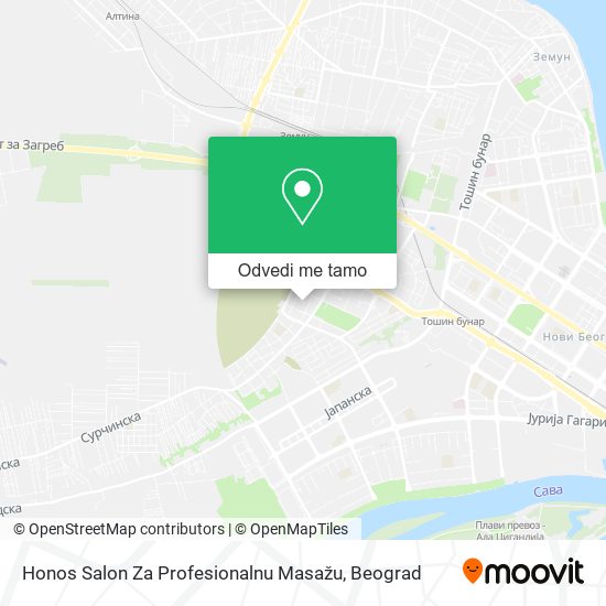 Honos Salon Za Profesionalnu Masažu mapa