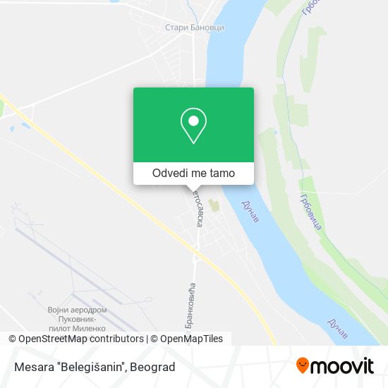 Mesara ''Belegišanin'' mapa