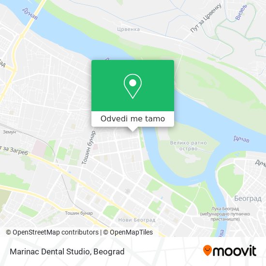 Marinac Dental Studio mapa