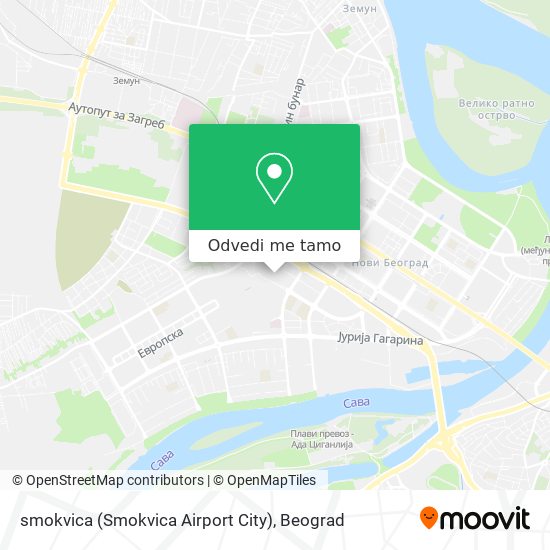 smokvica (Smokvica Airport City) mapa