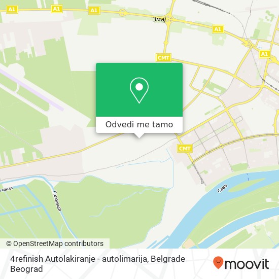 4refinish Autolakiranje - autolimarija mapa