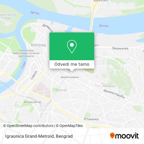 Igraonica Grand-Metroid mapa