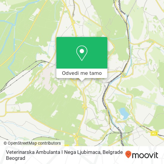 Veterinarska Ambulanta I Nega Ljubimaca mapa