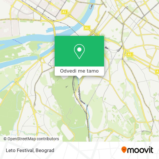 Leto Festival mapa