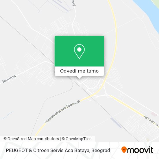 PEUGEOT & Citroen Servis Aca Bataya mapa