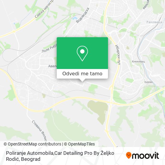 Poliranje Automobila,Car Detailing Pro By Željko Rodić mapa