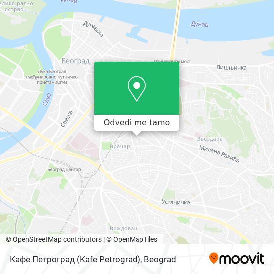 Кафе Петроград (Kafe Petrograd) mapa