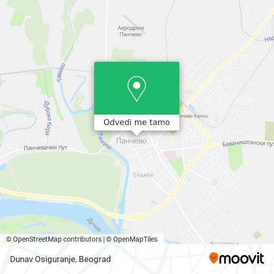 Dunav Osiguranje mapa