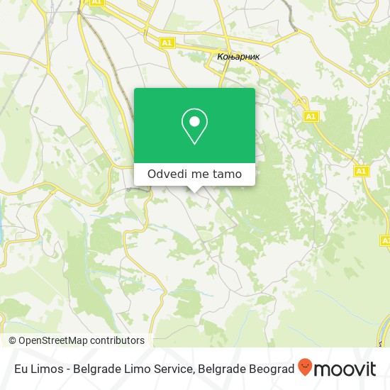 Eu Limos - Belgrade Limo Service mapa