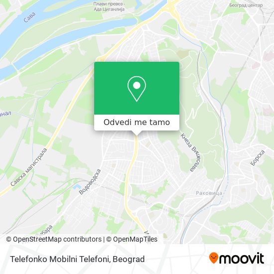 Telefonko Mobilni Telefoni mapa