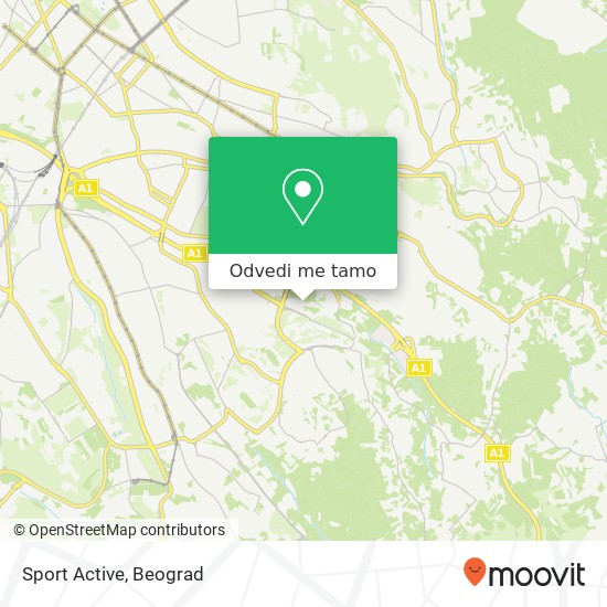 Sport Active mapa