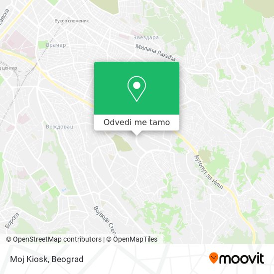 Moj Kiosk mapa