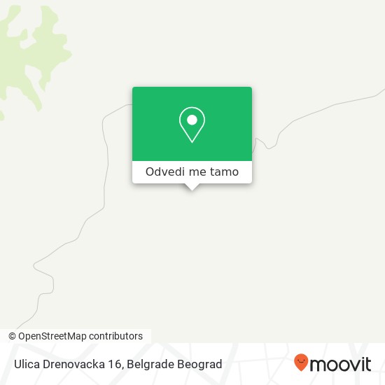 Ulica Drenovacka 16 mapa