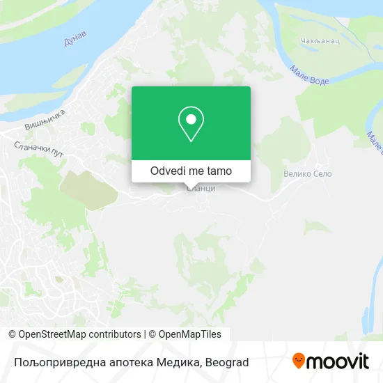 Пољопривредна апотека Медика mapa