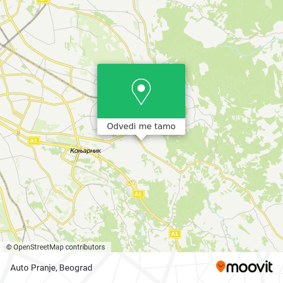 Auto Pranje mapa