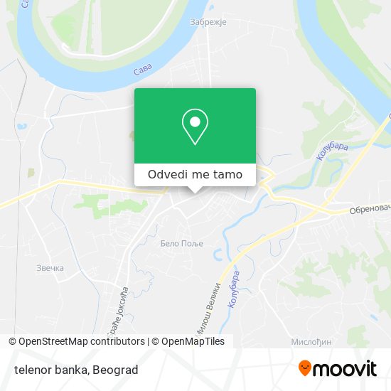 telenor banka mapa