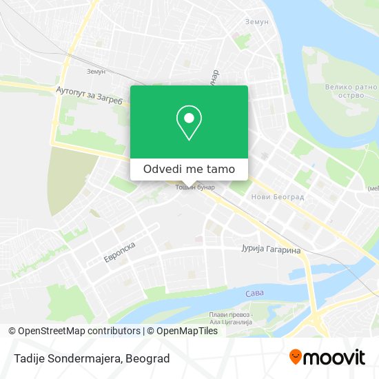 Tadije Sondermajera mapa