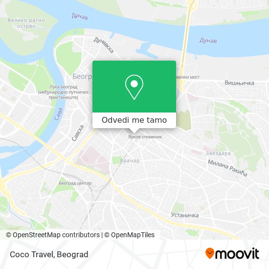 Coco Travel mapa