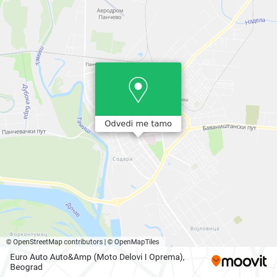 Euro Auto Auto&Amp (Moto Delovi I Oprema) mapa