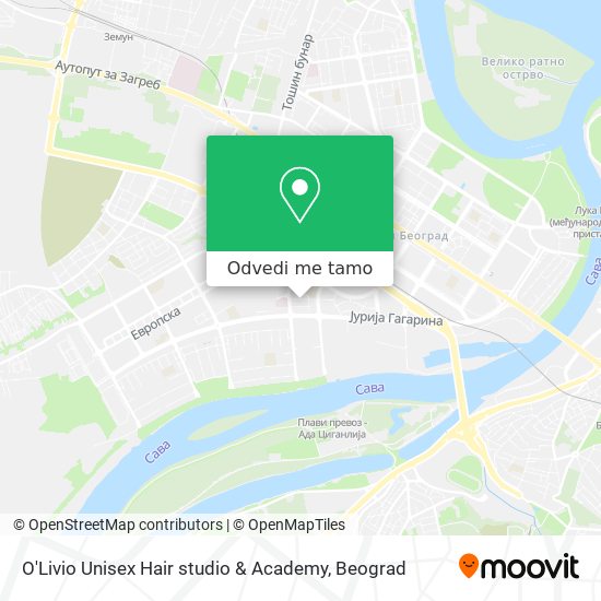 O'Livio Unisex Hair studio & Academy mapa