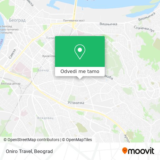 Oniro Travel mapa