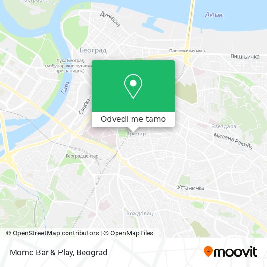 Momo Bar & Play mapa