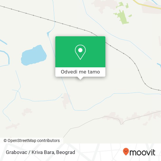 Grabovac / Kriva Bara mapa