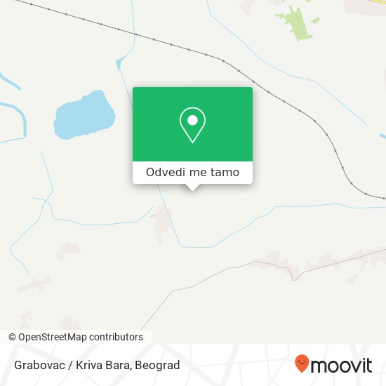 Grabovac / Kriva Bara mapa