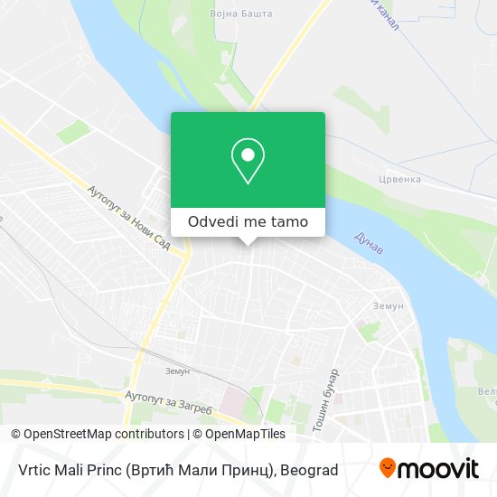 Vrtic Mali Princ (Вртић Мали Принц) mapa