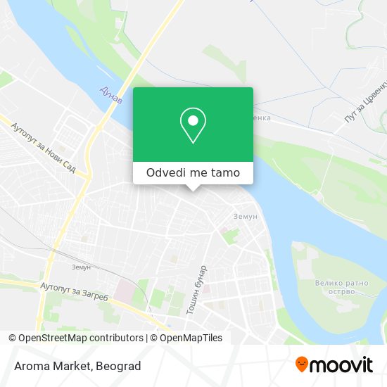 Aroma Market mapa