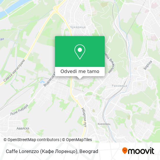 Caffe Lorenzzo (Кафе Лоренцо) mapa