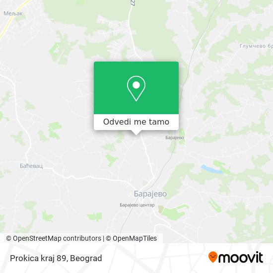 Prokica kraj 89 mapa