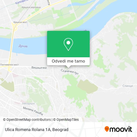 Ulica Romena Rolana 1А mapa