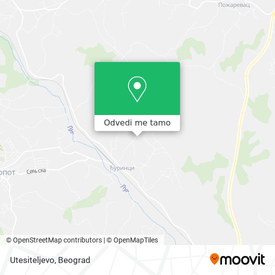 Utesiteljevo mapa