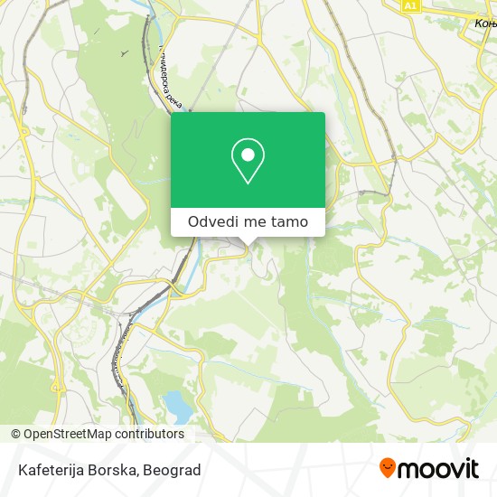 Kafeterija Borska mapa