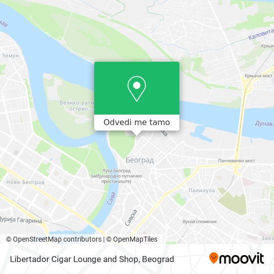 Libertador Cigar Lounge and Shop mapa