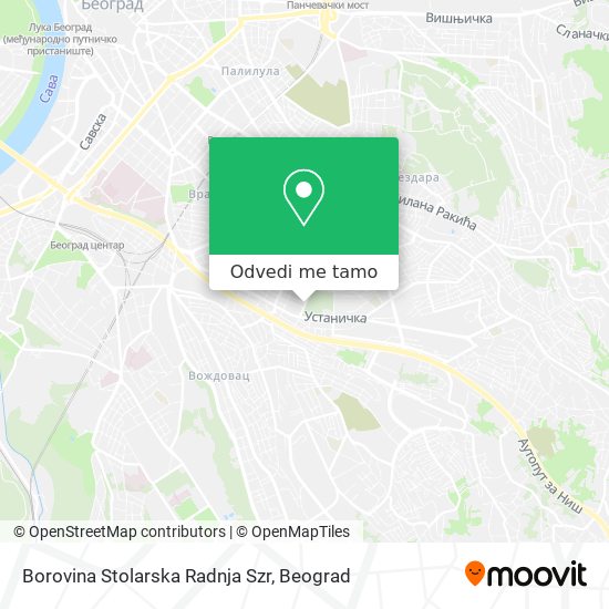 Borovina Stolarska Radnja Szr mapa