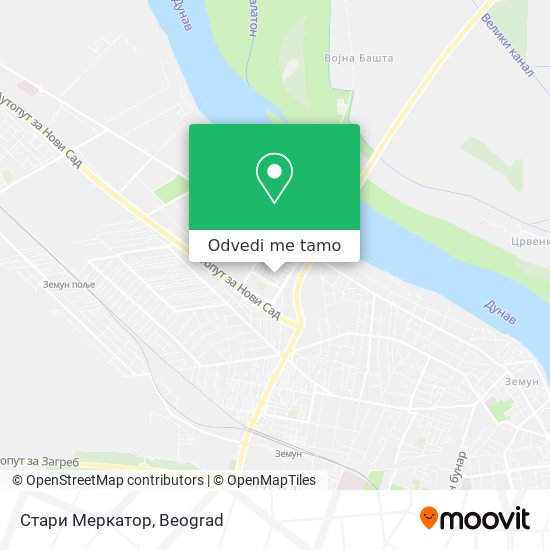 Стари Меркатор mapa