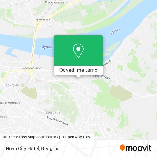 Nova City Hotel mapa